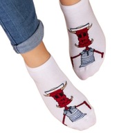 EGZORCYSTA Skarpetki bogan boner stopki domino diabeł bomba marynarz