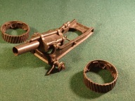 Armata polowa metalowa WW I po bitwie Made in England