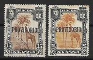 Nyassa port. x,kas D664 fauna żyrafa MH VF
