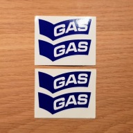 4x Naklejka Logo GAS JEANS Repsol Team Rozmiar XS, 53mm Ścigacz CBR VTR VFR