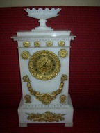 REZERWACJA--[@7a] SZPINDLAK---Empire zegar kominkowy ok 1830r