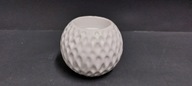 Ceramiczny świecznik w formie kuli design