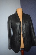 Skogar kurtka skórzana męska skóra naturalna ala marynarka _M