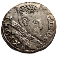 Trojak 1597 Bydgoszcz Zygmunt III Waza srebro