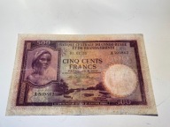 Kongo Belgijskie - 500 franków - 1955