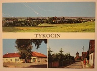 TYKOCIN. Dom Wycieczkowy PTTK. Ulica Bernardyńska, w głębi kościół, CZYSTA
