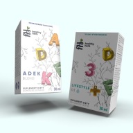 Witaminy ADEK w kroplach 30 ml – na 75 dni stosowania