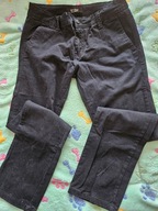 Czarne spodnie męskie
