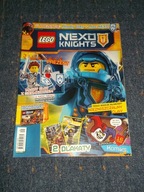 LEGO NEXO KNIGHTS 8/2016 ,komiks,2 plakaty, zabawy gry, labirynt