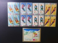 Blok 88 ** CZWÓRKI Fi 1996 - 1999 ** - Zimowe Igrzyska w Sapporo z 1972r