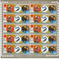 Arkusz znaczków -Gwinea wyprzedaż kolekcji / 51 /