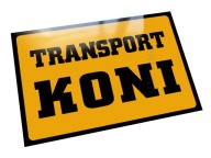 Metalowa tabliczka przewóz transport koni żywych zwierząt żywca konia