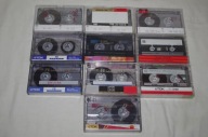 Kasety magnetofonowe TDK 10 sztuk w bardzo dobrym stanie