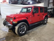Jeep Wrangler 2021r., Unlimited Sahara, od ubezpieczalni 2.0 Benzyna 270KM