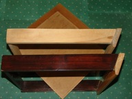 2 Szuflady średnie meblowe do oczyszczenia 39 cm x 45,5 cm ze starego mebla