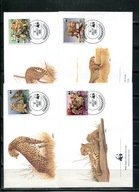 A51523)WWF-FDC Ssaki: Obervolta 957 - 960