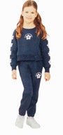 DRES DZIECIĘCY DZIEWCZĘCY BLUZA I SPODNIE 110-116