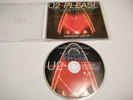 U2 – Please (Popheart Live EP) - CD 1997 MAXI SINGLE C726