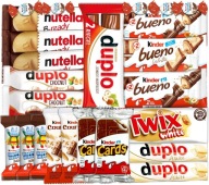 Prezent Pełen Słodyczy KINDER Czekoladowy Mix Box 21 szt