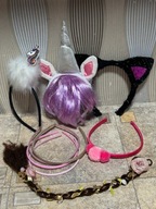 OPASKA DO WŁOSÓW WARKOCZ AMSCAN ACCESSORIZE CLAIRE'S PRIMARK 9 SZT