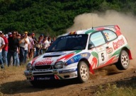 Plakat A3 - Toyota Corolla E11 WRC Carlos Sainz