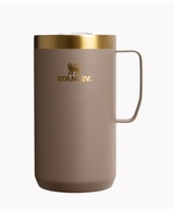 Stanley brązowy kubek termiczny The Stay Hot Camp Mug ESPRESSO GOLD 710 ml