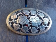 STARA ŁADNA SREBRNA BROSZKA SREBRO pr.800 / 10gr.