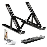 PODSTAWKA POD LAPTOPA 12-17" REGULOWANA ANTYPOŚLIZGOWA CZARNA