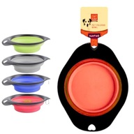 NUNBELL MISKA DLA PSA TURYSTYCZNA SKŁADANA SILIKONOWA 0,5L CZERWONA PROMKA!