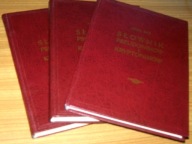 SŁOWNIK PSEUDONIMÓW I KRYPTONIMÓW TOM 1-3 Adam Bar