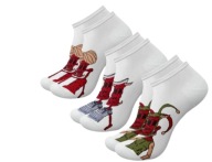 Egzorcysta Skarpetki zestaw 3 pary domino marynarz błazen diabeł gogle