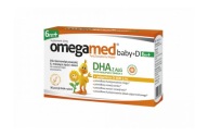 Polski lek Omegamed Baby+D 6m+ DHA + witamina D 30 kapsułek twist off