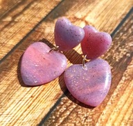 WYPRZEDAŻ!! kolczyki z gliny polimerowej model Nr 64