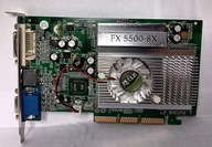 Axle 3d nVidia GeForce FX5500 -8x 256 MB AGP