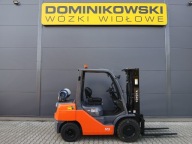 WÓZEK WIDŁOWY TOYOTA 02-8FGF30 2013R LPG TRIPLEX WYNAJEM SPRZEDAŻ SERWIS