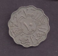 Irak - 10 Fils 1953 rok