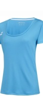 Koszulka dziewczęca Babolat Play Cap Sleeve Top Girl cyan blue 140