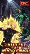 Spersonalizowany plakat anime A2 Twoja Saga - bohater walki z lękiem