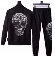 Philip Plein dresy męskie czarny rozmiar 3XL