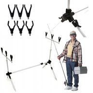 Stabilne stanowisko karpiowe Hokkaido Rod Pod HY030 + widełki i pokrowiec