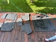 Gumowe dywaniki i mata bagażnika Mercedes Klasa E S213 2016-2023 Kombi taxi