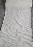 Tkanina deszczyk wykończona u dołu ołowianką, 3Blk-a