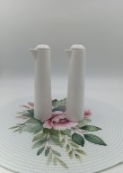 Zestaw porcelanowych pojemników dzbaneczków do oleju i octu 19cm