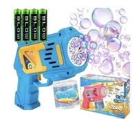 MASZYNA DO BANIEK PISTOLET NA BAŃKI NA BATERIE + PŁYN + 4 baterie