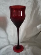 Wazon szklany kielich Goliat~Zbigniew Horbowy~PRL~lata 70-te