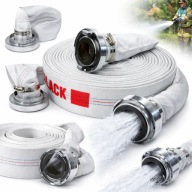 WĄŻ STRAŻACKI DO SZAMBA BRUDNEJ WODY SZYBKOZŁĄCZKA 52mm/2cale/30m DO POMPY