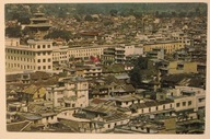 NEPAL - KATMANDU. Bird's eye view of Katmandu, NEPAL, CZYSTA