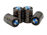 Nakrętki na wentyle, BMW, czarny chrom