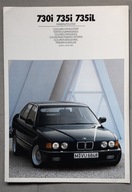 Prospekt BMW 7 E32 Lakiery i tapicerki 2 / 1989