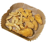 200SZT ZESTAW PAPIER DO PIECZENIA WKŁADY AIRFRYER do frytkownicy 200SZT